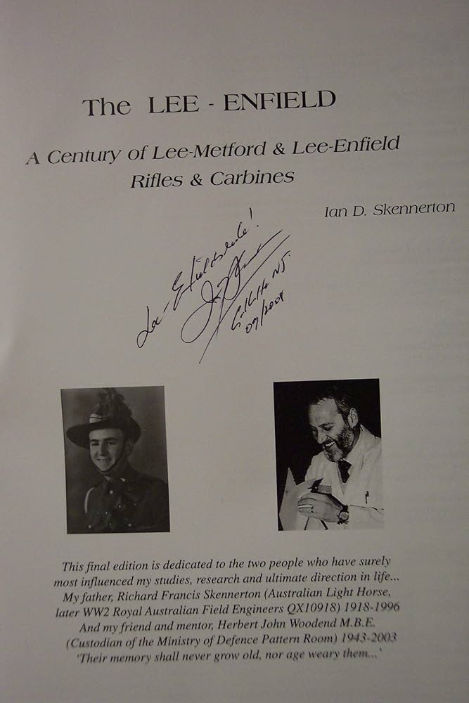 Lee-Enfield Story　Ian D. Skennerton Lee-Enfield Story: A Complete Study of the Lee-Metford, Lee